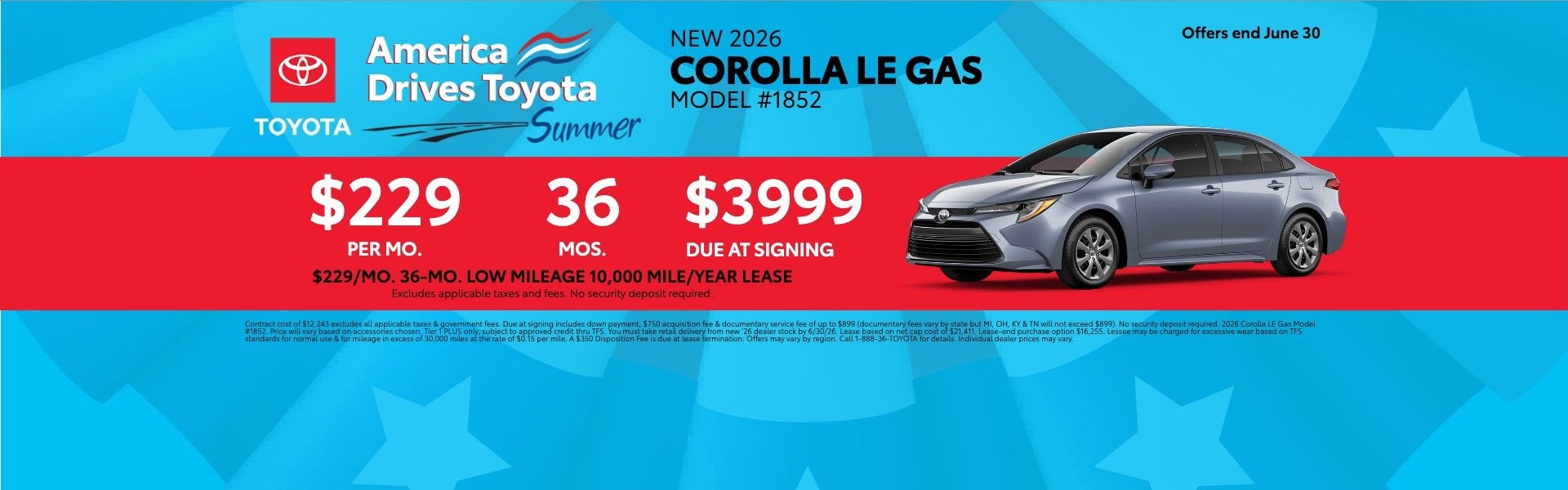 Toyota, Corolla, Lease